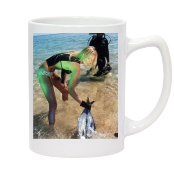 Adriana Karembeu 14oz White Statesman Mug