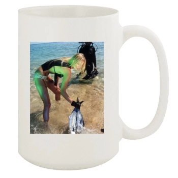 Adriana Karembeu 15oz White Mug