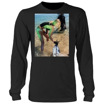 Adriana Karembeu Men's Heavy Long Sleeve TShirt