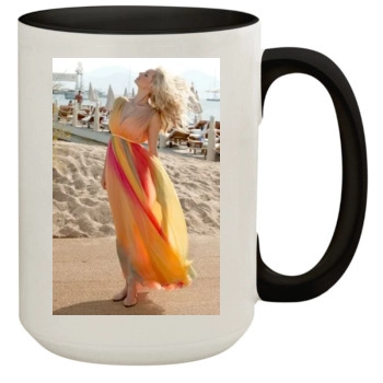 Adriana Karembeu 15oz Colored Inner & Handle Mug