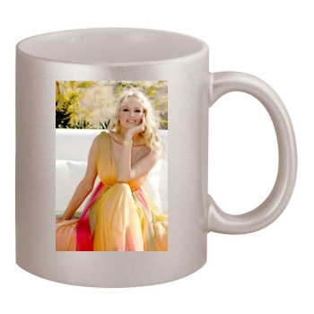 Adriana Karembeu 11oz Metallic Silver Mug