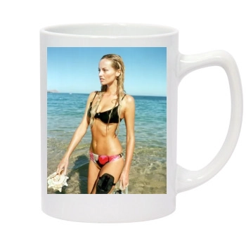 Adriana Karembeu 14oz White Statesman Mug