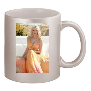 Adriana Karembeu 11oz Metallic Silver Mug