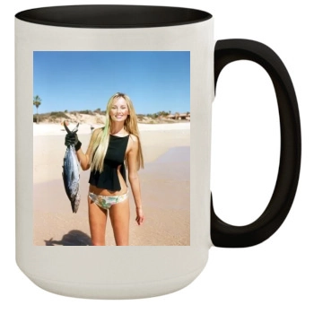 Adriana Karembeu 15oz Colored Inner & Handle Mug