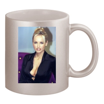 Adriana Karembeu 11oz Metallic Silver Mug