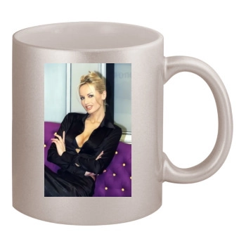 Adriana Karembeu 11oz Metallic Silver Mug