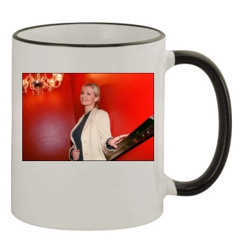 Adriana Karembeu 11oz Colored Rim & Handle Mug