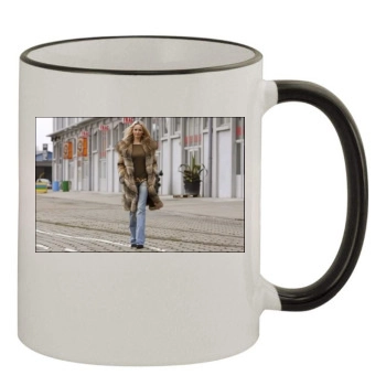 Adriana Karembeu 11oz Colored Rim & Handle Mug