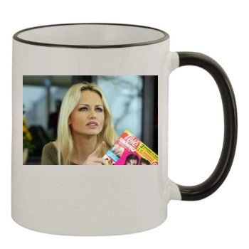 Adriana Karembeu 11oz Colored Rim & Handle Mug