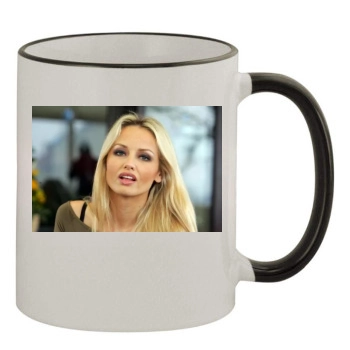 Adriana Karembeu 11oz Colored Rim & Handle Mug