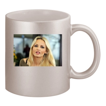 Adriana Karembeu 11oz Metallic Silver Mug