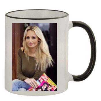 Adriana Karembeu 11oz Colored Rim & Handle Mug