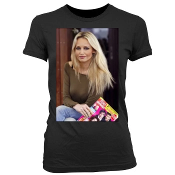 Adriana Karembeu Women's Junior Cut Crewneck T-Shirt