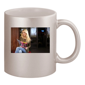 Adriana Karembeu 11oz Metallic Silver Mug