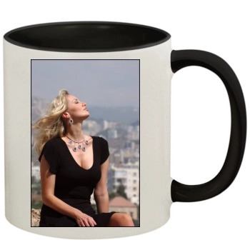 Adriana Karembeu 11oz Colored Inner & Handle Mug