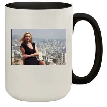 Adriana Karembeu 15oz Colored Inner & Handle Mug