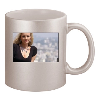 Adriana Karembeu 11oz Metallic Silver Mug