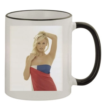 Adriana Karembeu 11oz Colored Rim & Handle Mug