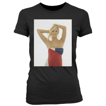 Adriana Karembeu Women's Junior Cut Crewneck T-Shirt