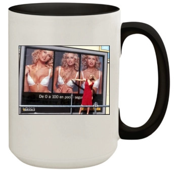 Adriana Karembeu 15oz Colored Inner & Handle Mug