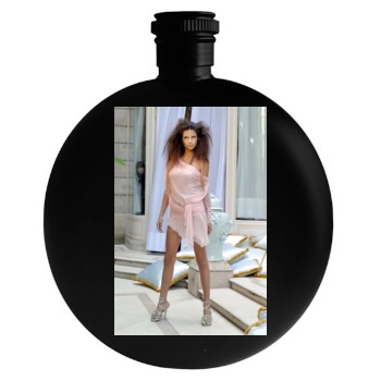 Adriana Lima Round Flask