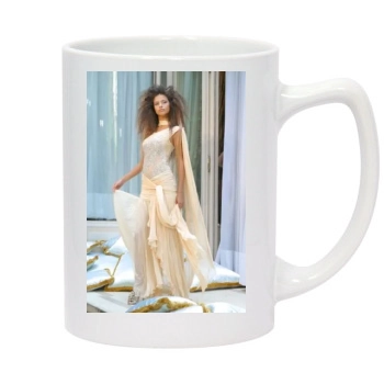 Adriana Lima 14oz White Statesman Mug