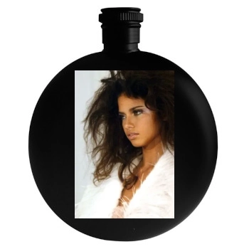 Adriana Lima Round Flask