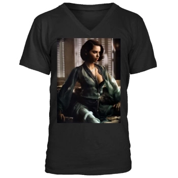 Adriana Lima Men's V-Neck T-Shirt