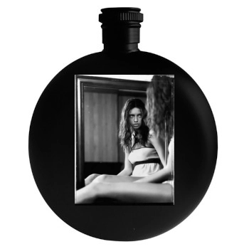 Adriana Lima Round Flask