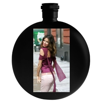 Adriana Lima Round Flask