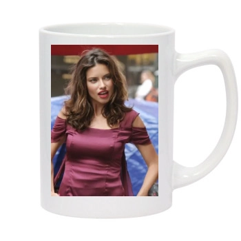 Adriana Lima 14oz White Statesman Mug