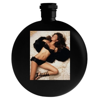 Adriana Lima Round Flask