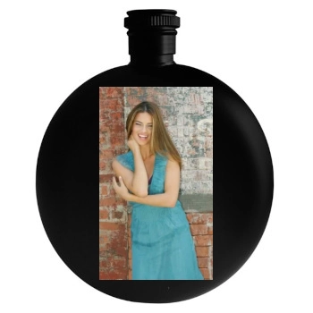 Adriana Lima Round Flask