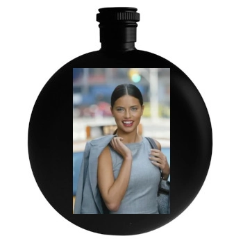 Adriana Lima Round Flask