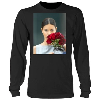 Adriana Lima Men's Heavy Long Sleeve TShirt