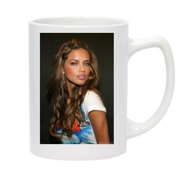 Adriana Lima 14oz White Statesman Mug