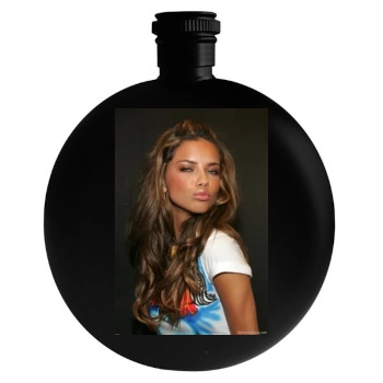 Adriana Lima Round Flask