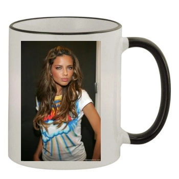 Adriana Lima 11oz Colored Rim & Handle Mug