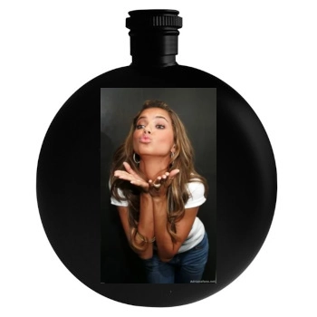 Adriana Lima Round Flask