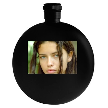 Adriana Lima Round Flask