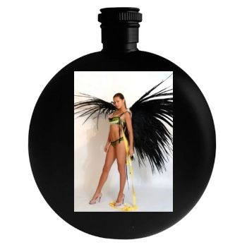 Adriana Lima Round Flask