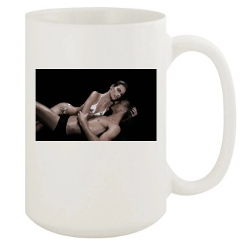 Alessandra Ambrosio 15oz White Mug