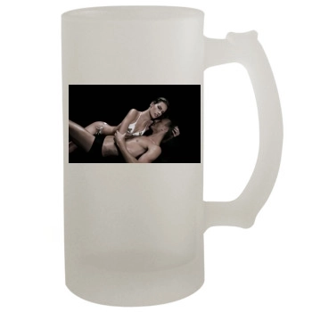 Alessandra Ambrosio 16oz Frosted Beer Stein