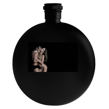 Alessandra Ambrosio Round Flask