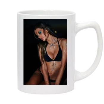 Alessandra Ambrosio 14oz White Statesman Mug