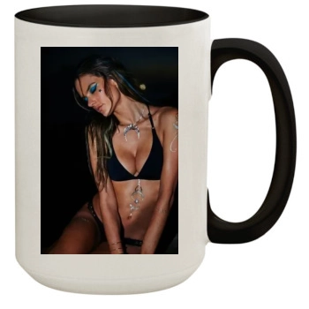 Alessandra Ambrosio 15oz Colored Inner & Handle Mug