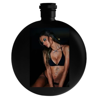 Alessandra Ambrosio Round Flask