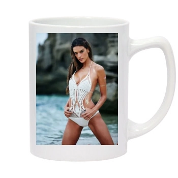 Alessandra Ambrosio 14oz White Statesman Mug