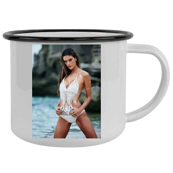 Alessandra Ambrosio Camping Mug