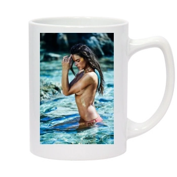 Alessandra Ambrosio 14oz White Statesman Mug